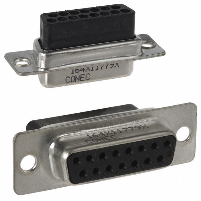 164X11779X Conec  Carcasas de conector D-Sub en forma de D